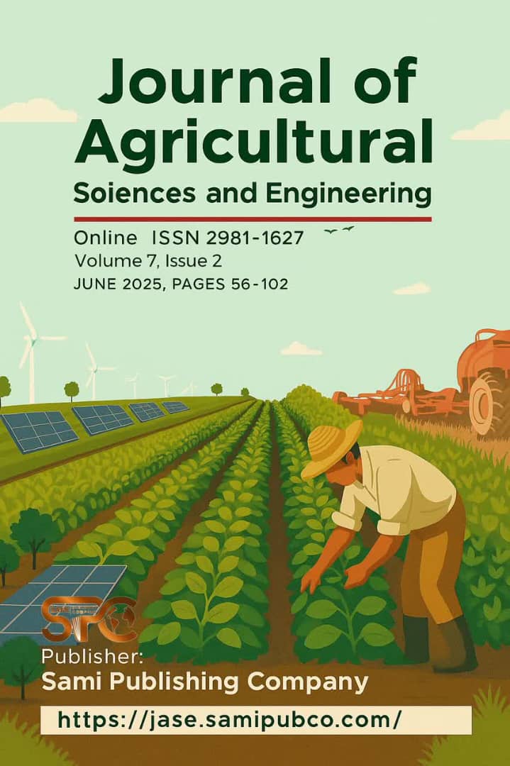 Journal of Agricultural Sciences and Engineering